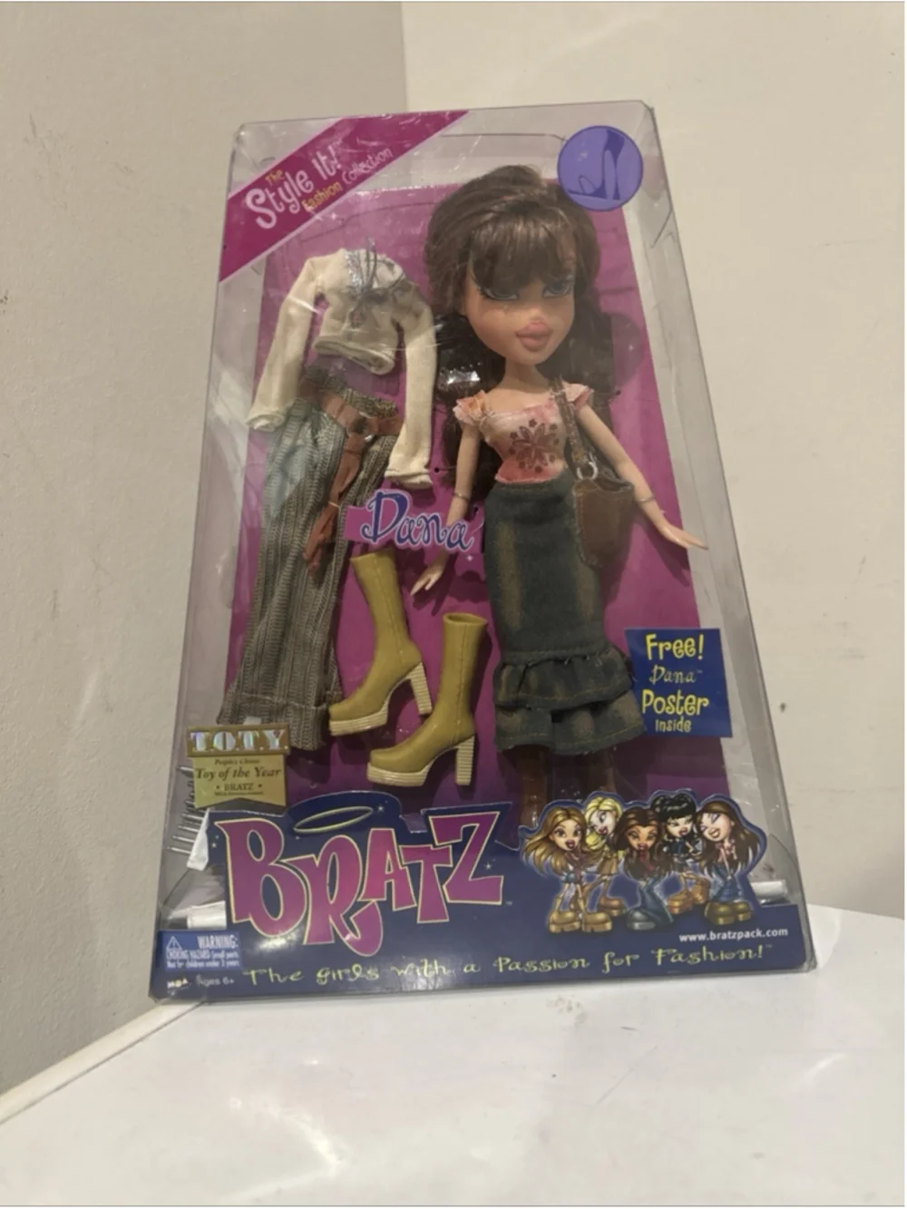 NIB Bratz The Style It Collection DANA Doll MGA 2003 First Edition READ New